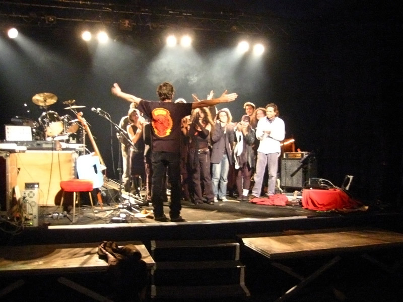 the United Uncompromising Extreme Sonic Orchestra of 25 musicians in 2007