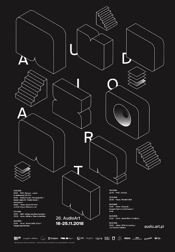 Audio Art 2018 poster