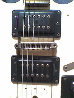 bridge of our electric guitar