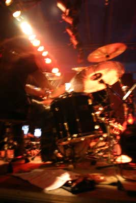Nico Blast & Guy "Canar" Bessac on drums