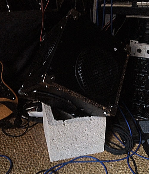 hexaphonic cabinet for sound to move INSIDE