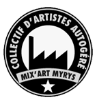 Mix'Art Myrys logo noir et blanc