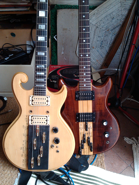 the 2 first nonoctave multiscalar electric guitars