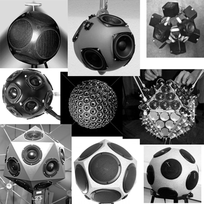 some omni-spherical loudspeakers